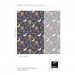 Dark botanical wallpaper Mystery garden with butterflies
