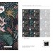 Dark tropical wallpaper exotic flowers and leaves