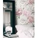 Floral wallpaper Large peony pastel flowers wall covering