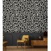 Abstract wallpaper black & white Modern accent wall covering