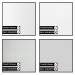 Abstract wallpaper black & white Modern accent wall covering
