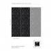 Geometric art deco wallpaper, black gold non metallic decor