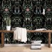 Wallpaper vintage fairy animals Dark academia style decor.