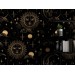 Dark wallpaper sun and moon celestial non metallic wallpaper