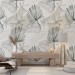 Tropical wallpaper minimalist palm leaves