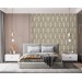 Geometric wallpaper minimalist neutral pattern with arches