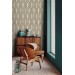 Geometric wallpaper minimalist neutral pattern with arches