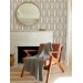 Geometric wallpaper minimalist neutral pattern with arches