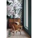 Tropical wallpaper mural oversized exotic flowers and leaves