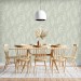 Botanical wallpaper minimalist sage green leaves