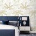 Tropical wallpaper minimalist palm leaves neutral colors