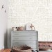 Neutral wallpaper Urban city map accent wall
