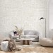 Neutral wallpaper Urban city map accent wall