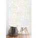 Neutral wallpaper Urban city map accent wall