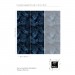 Dark blue tropical wallpaper palm leaves