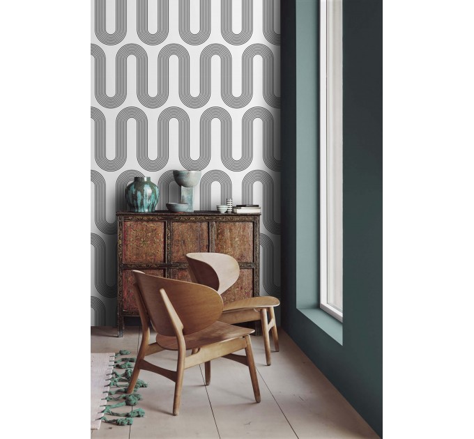 Geometric wallpaper lines minimalist graphic pattern