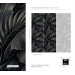 Dark tropical wallpaper large banana leaves
