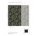 Dark botanical wallpaper Accent wallpaper leaves and herbs