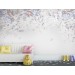 Nursery baby room pastel wallpaper Romantic floral wall