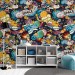 Kids wallpaper space planets and stars