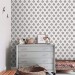 Wallpaper minimalist neutral pattern Elegant wall covering