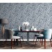 Vintage botanical wallpaper flowers and leaves