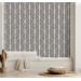 Black and white geometric wallpaper Abstract wall covering