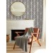 Black and white geometric wallpaper Abstract wall covering