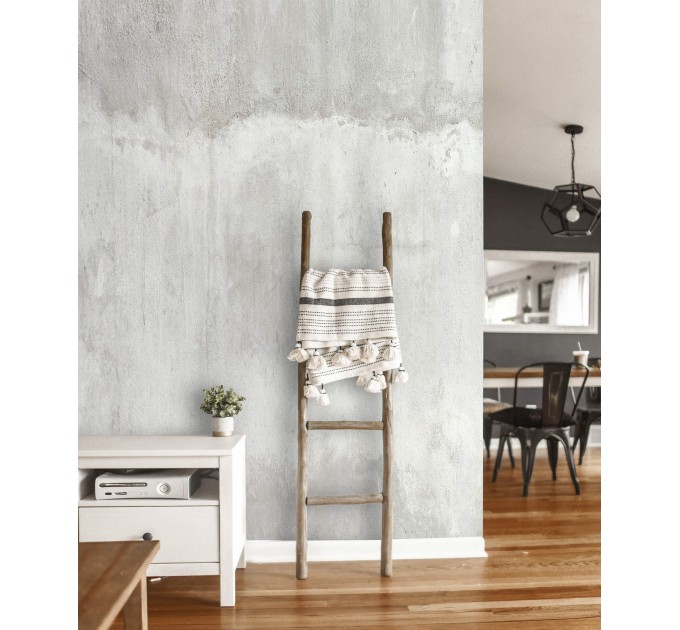 Concrete cement wallpaper mural, Grunge accent wall