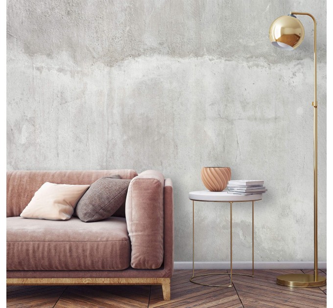 Concrete cement wallpaper mural, Grunge accent wall