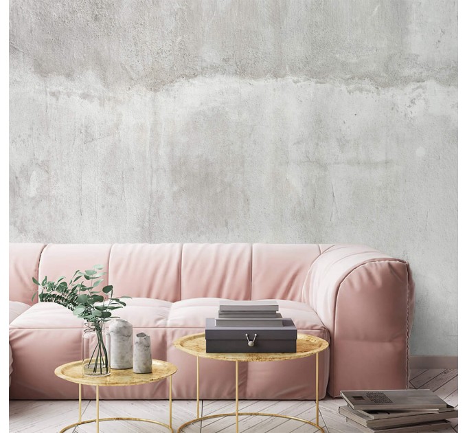 Concrete cement wallpaper mural, Grunge accent wall