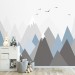 Mountains wall mural kids room nursery wallpaper