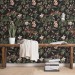 Jungle dark tropical wallpaper wild animals