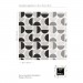 Geometric minimalist wallpaper mid century style