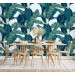 Tropical wallpaper large banana leaves