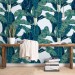 Tropical wallpaper large banana leaves