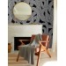 Abstract black and white wall mural Modern wallpaper