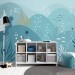 Underwater kids wall mural Baby boy room wall decal