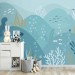 Underwater kids wall mural Baby boy room wall decal