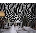 Abstract wallpaper black and white abstract shapes