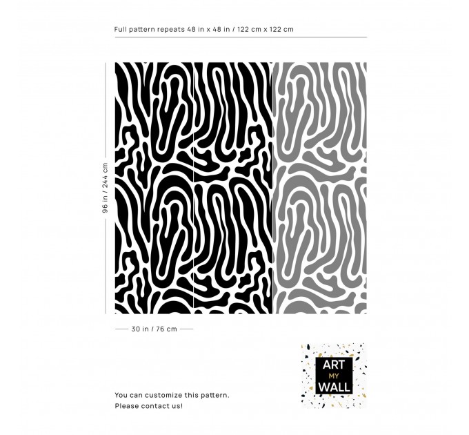 Abstract wallpaper black and white abstract shapes