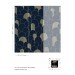 Art deco wallpaper geometric dark blue arches