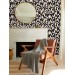 Dark botanical wallpaper leaves Elegant modern wall covering
