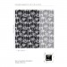 Black and white palm tree wallpaper, bold tropical decor