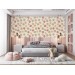 Pastel floral wallpaper Kids room baby girl nursery
