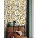 Vintage botanical wallpaper herbs and flowers