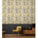 Vintage botanical wallpaper herbs and flowers