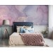 Abstract wallpaper pink purple gold non metallic wall mural
