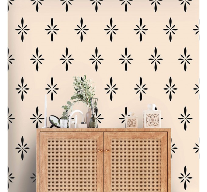 Minimalist wallpaper neutral, boho chic style