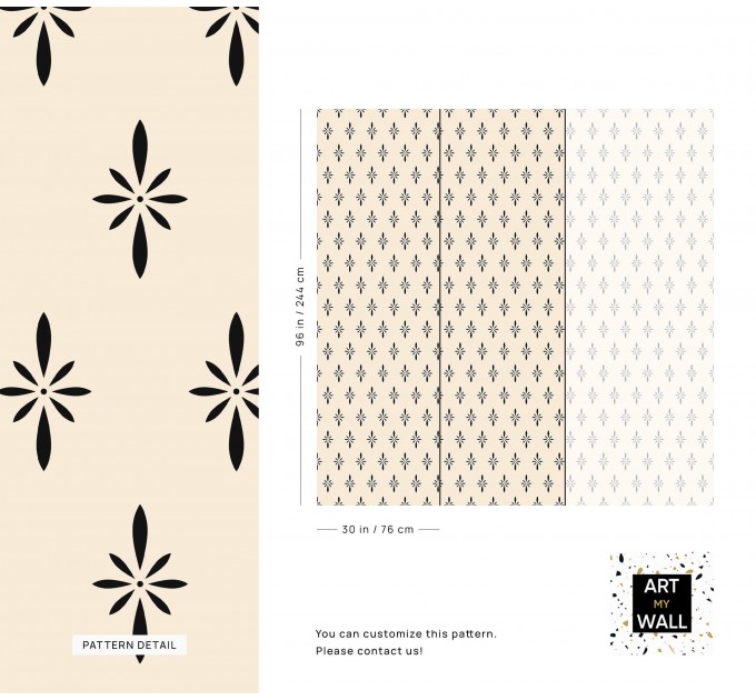 Minimalist wallpaper neutral, boho chic style